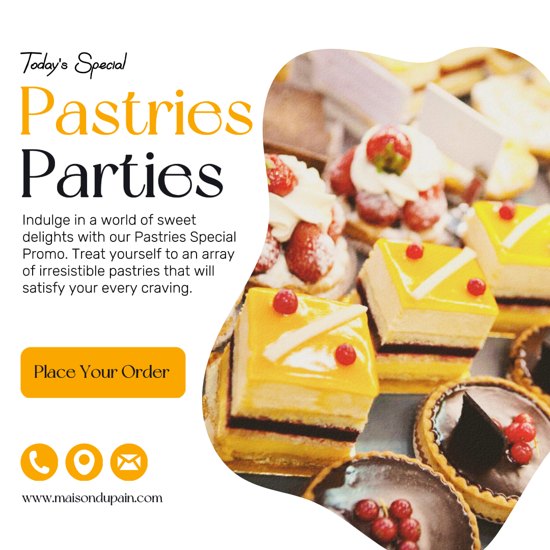 Comida y Bebidas Pastelería Promo Instagram Post