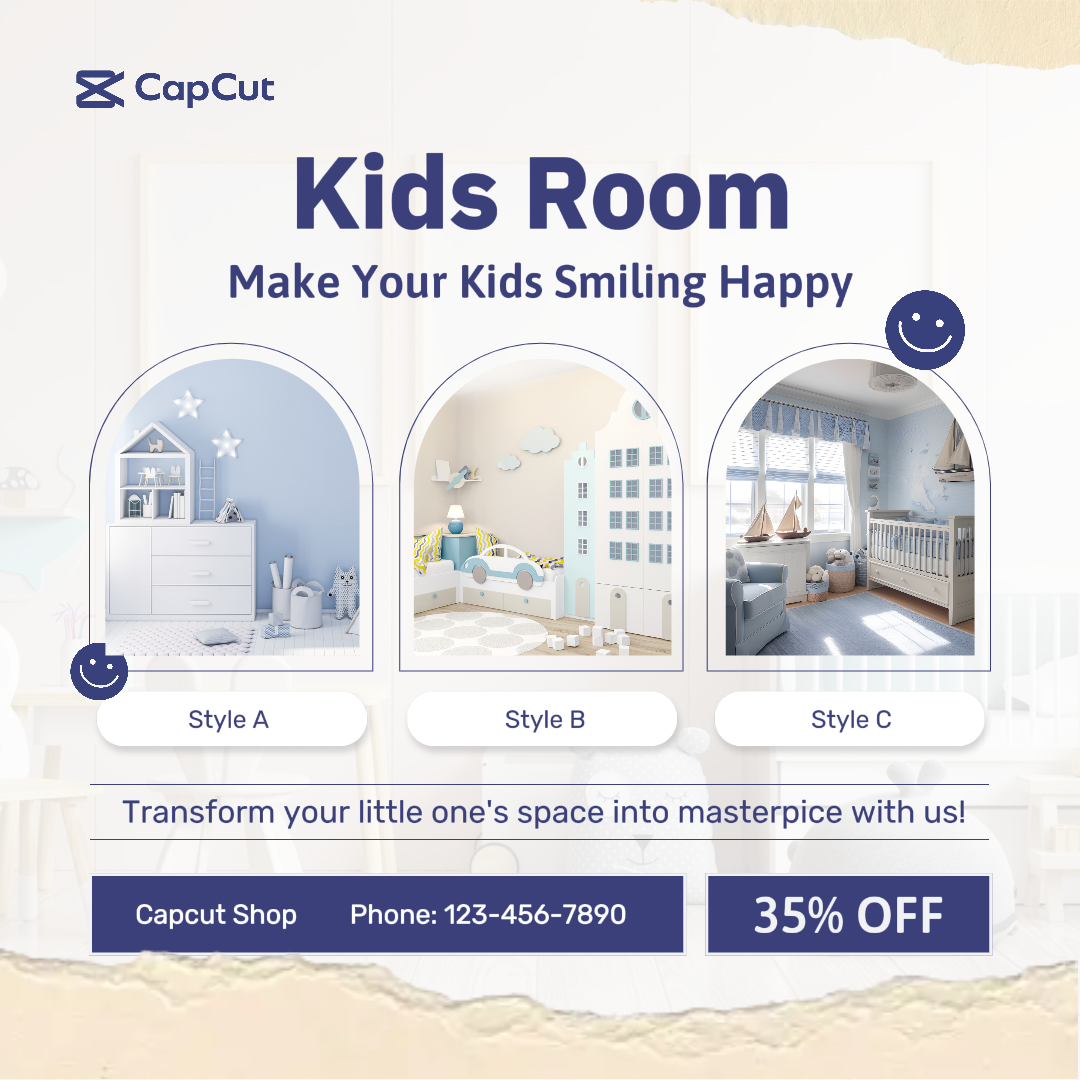 Muebles Venta De Casa Instagram Post Blue Minimalista