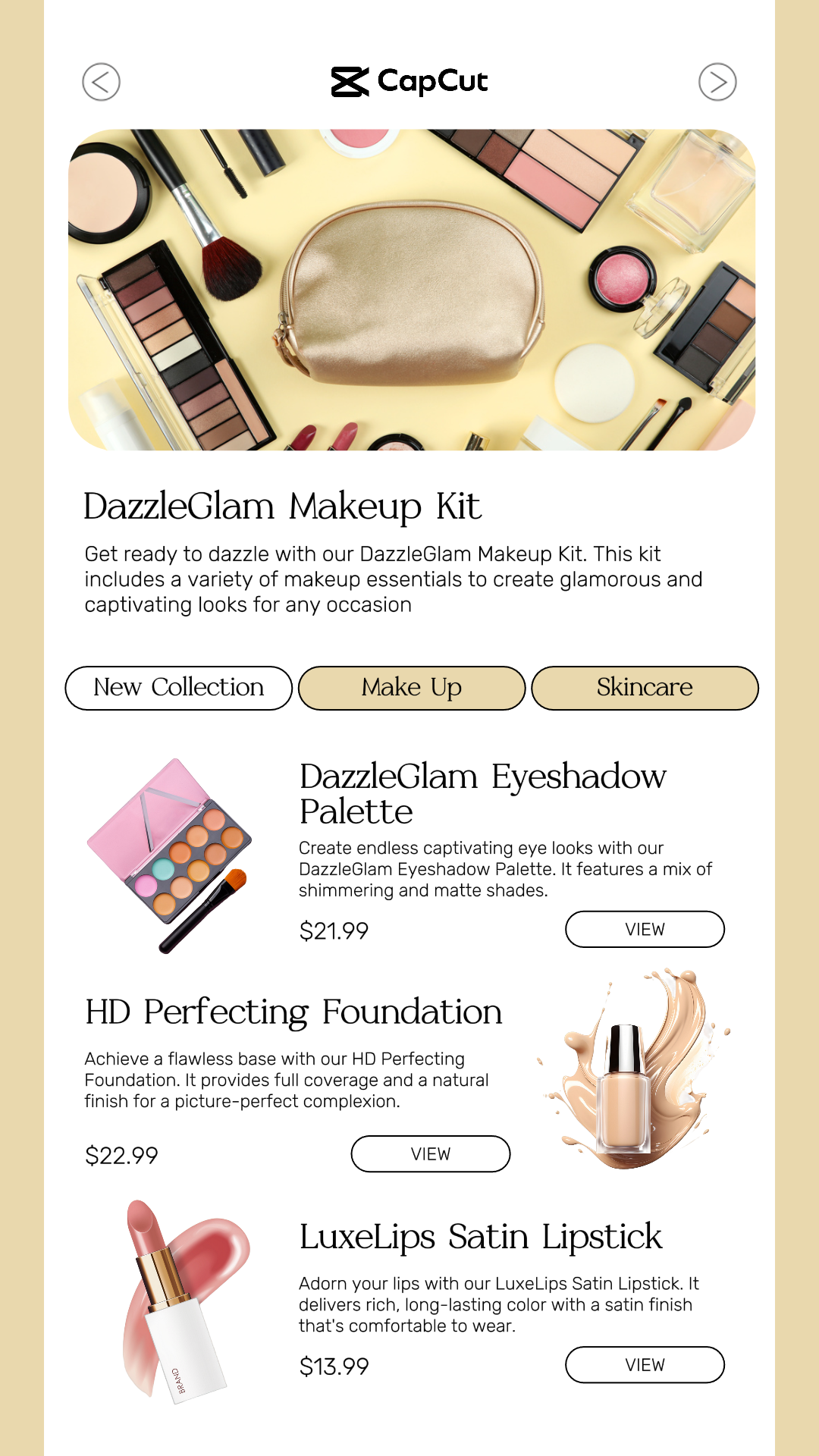 capcut template cover