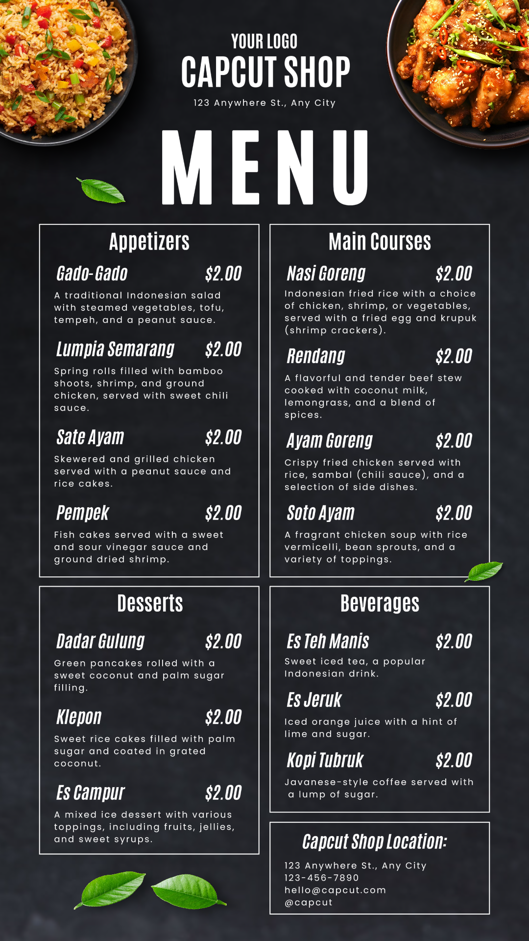 capcut template cover