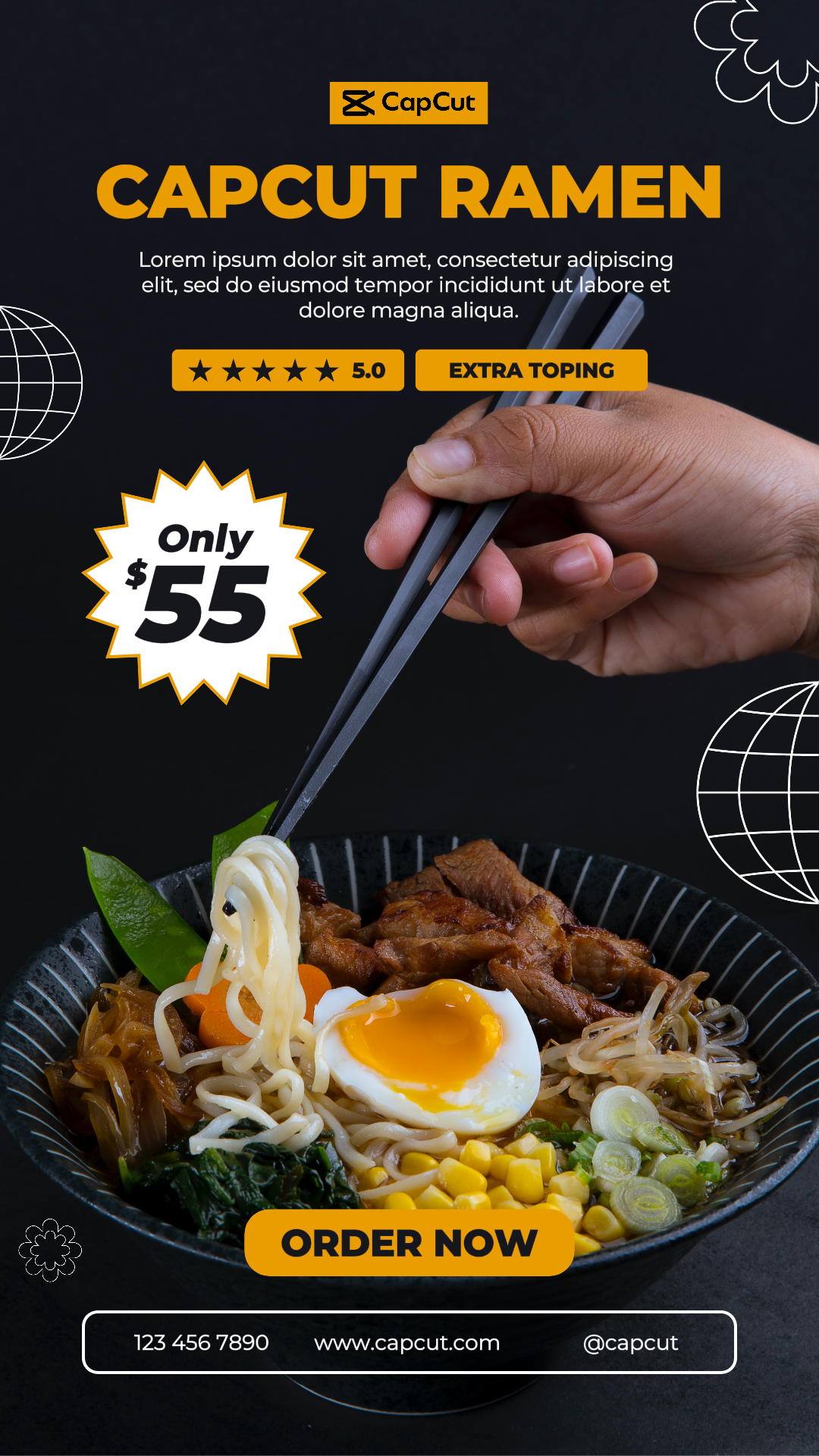 capcut template cover