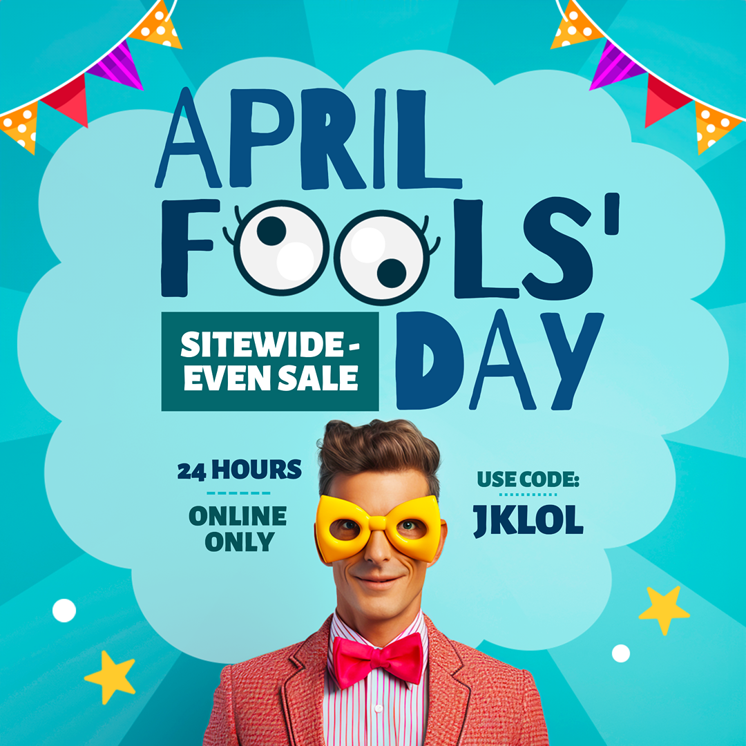 April Fools E-Commerce Site-wide Even Sale