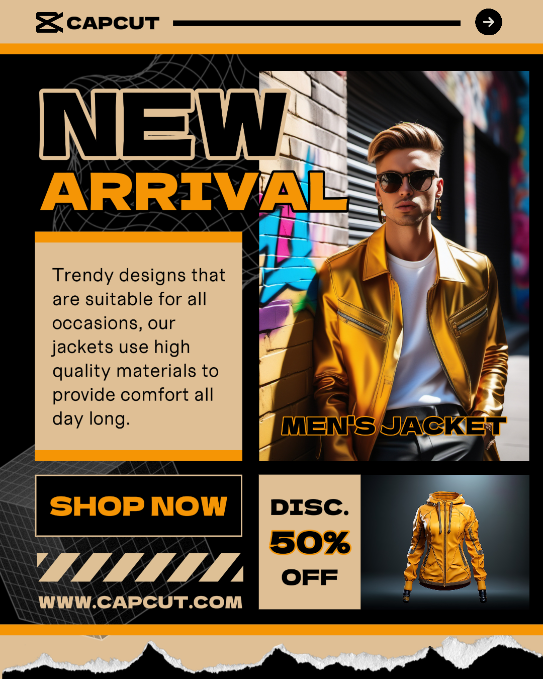 capcut template cover