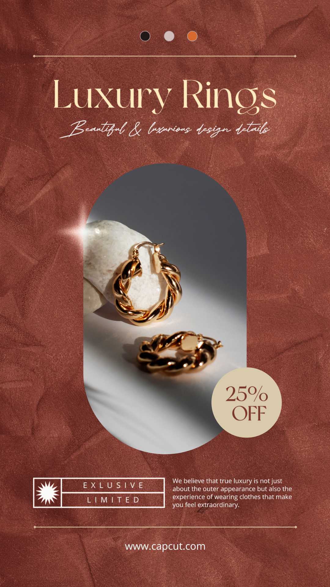 Luxury Rings Jewelry Promotion