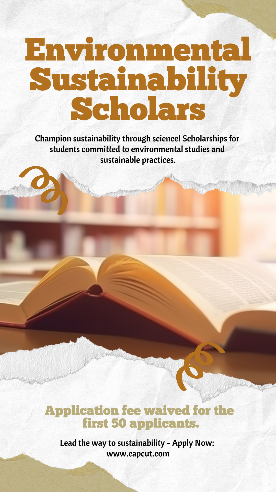 Education Scholarship Program Tiktok Post