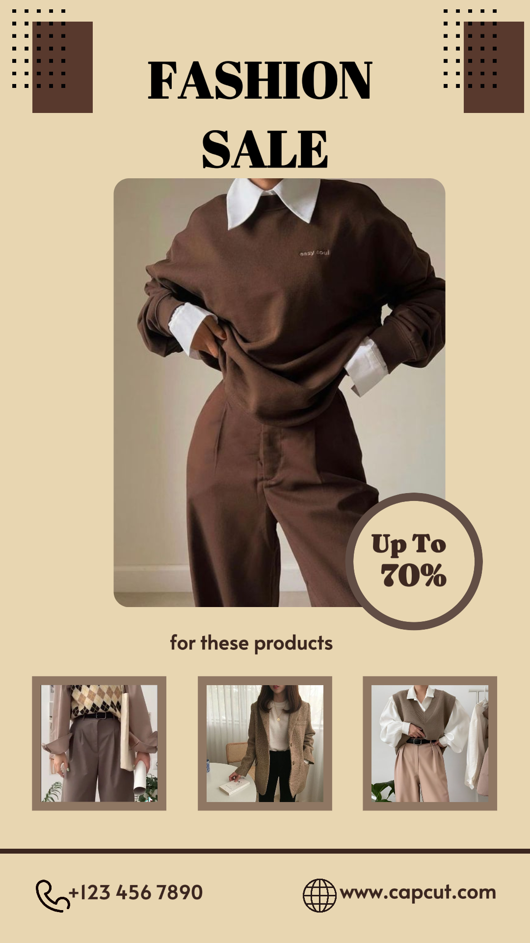 Style Histoire Instagram de l'industrie de la mode