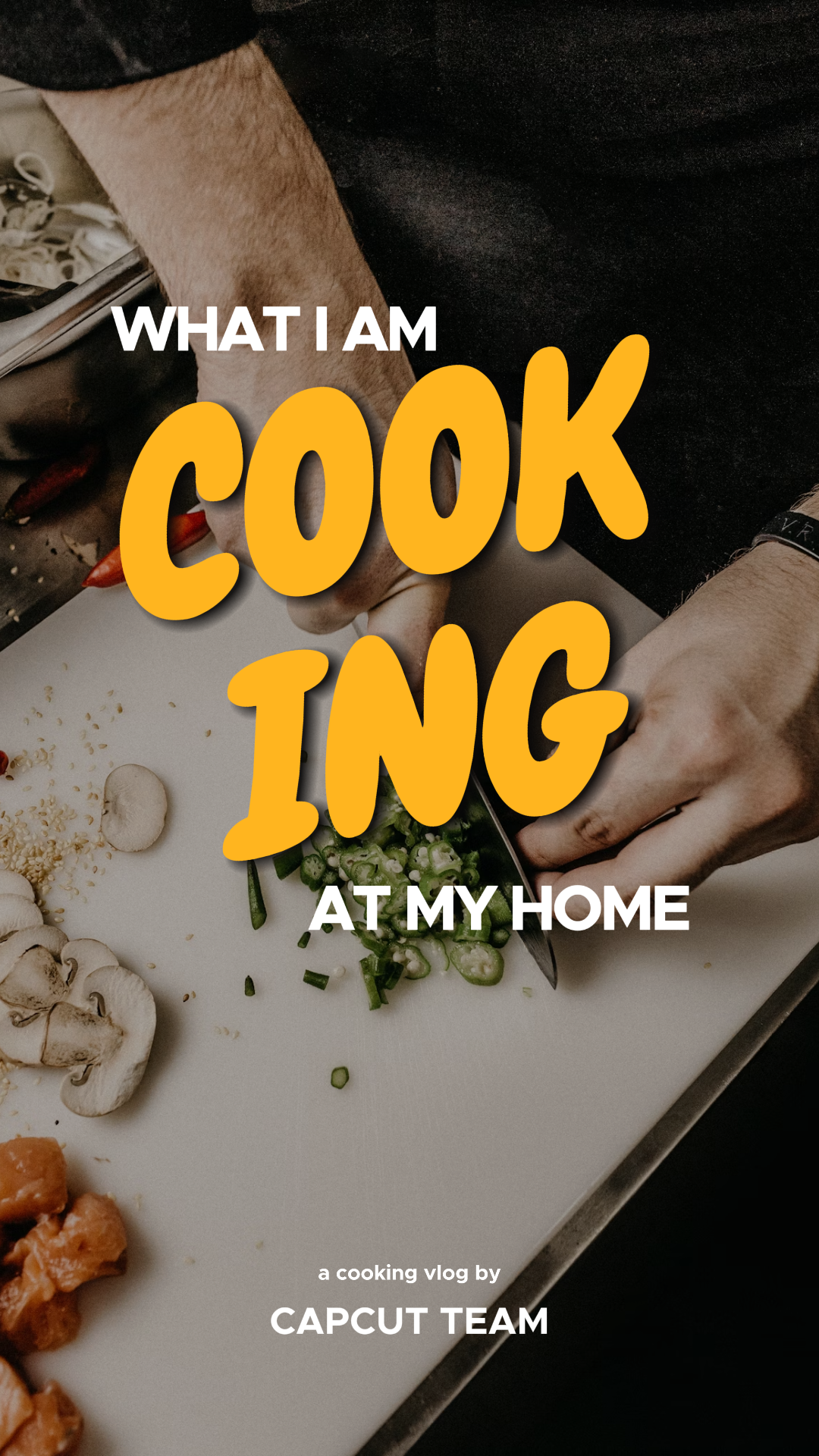 틱톡 썸네일 요리 일일 브이로그