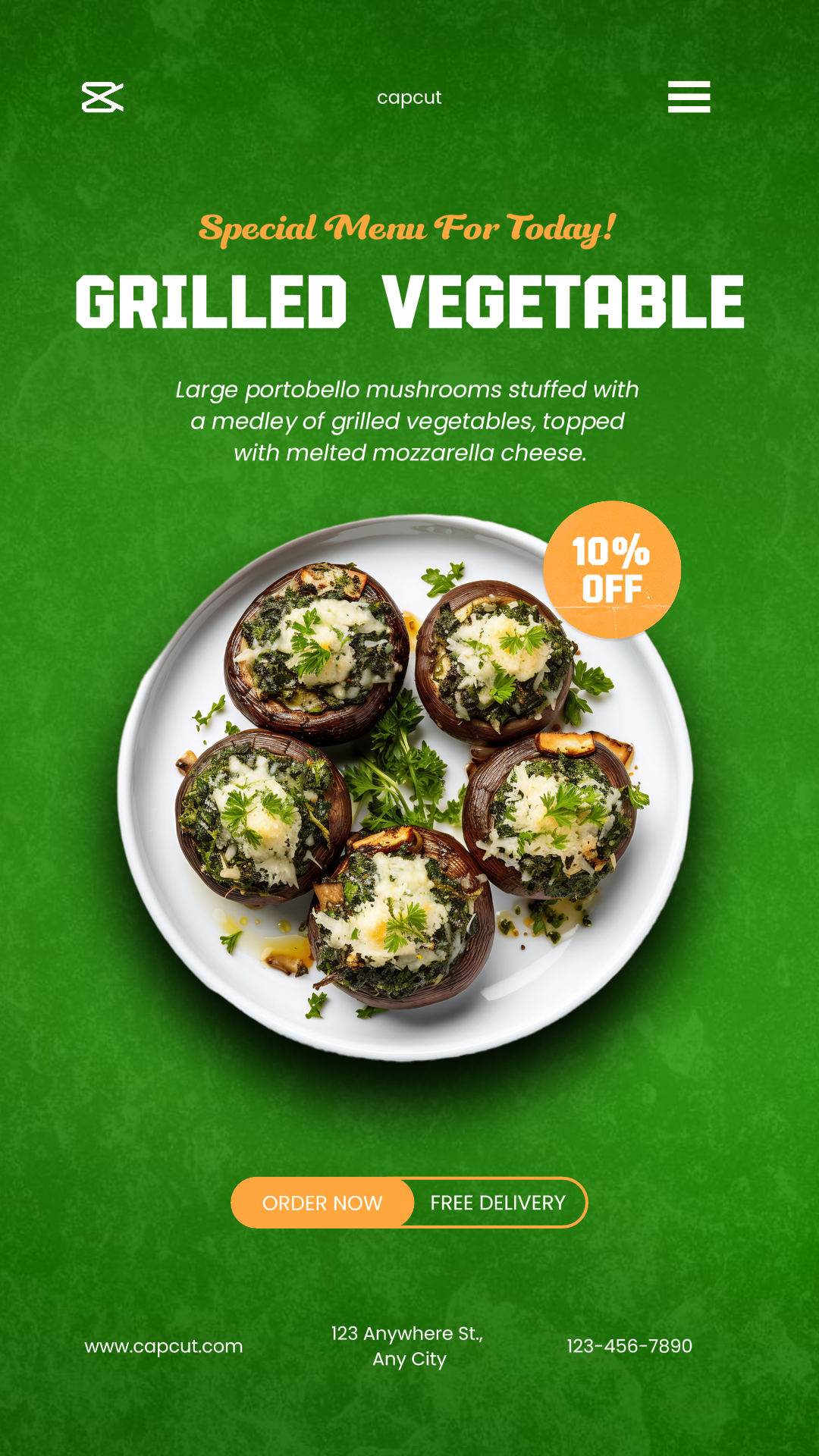 Food Today Special Menu Promotion