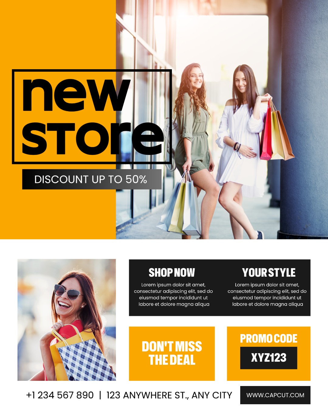 Nueva Promoción De Tienda Publicación De Instagram