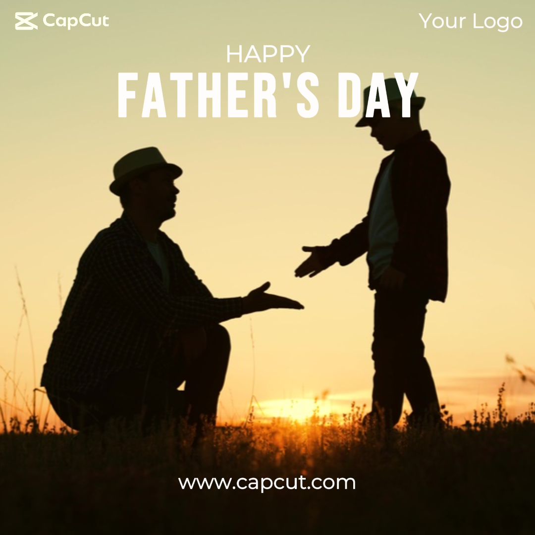 FATHER'S DAY CREATIVE POSTER AESTHETIC INSTAGRAM POST