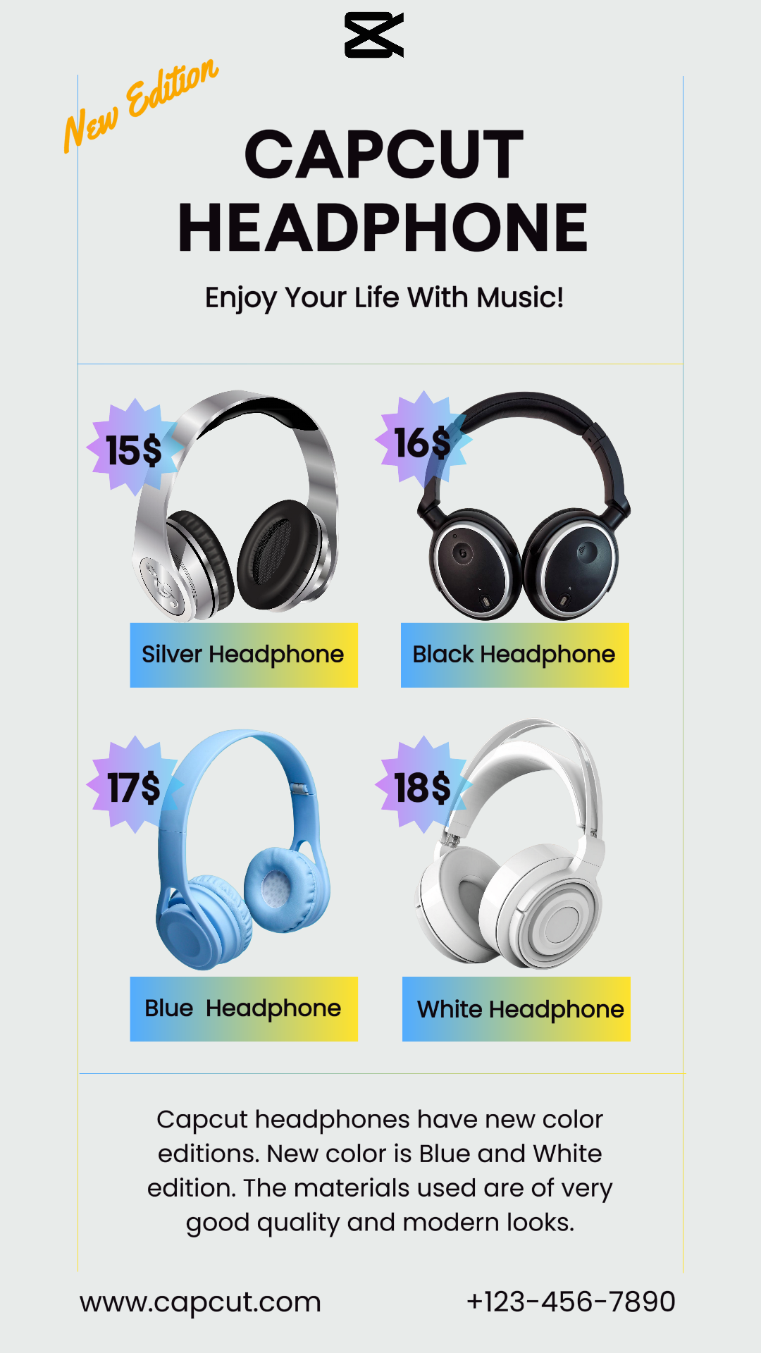 capcut template cover