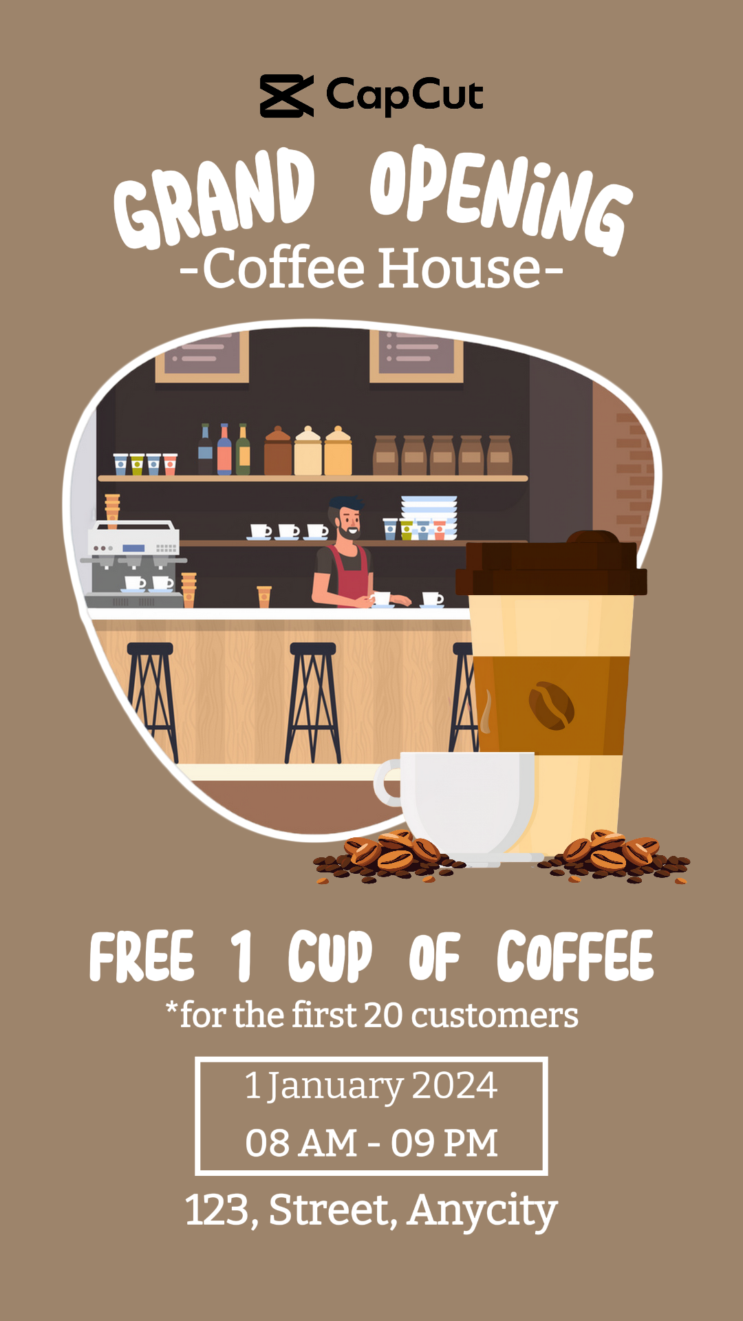 capcut template cover