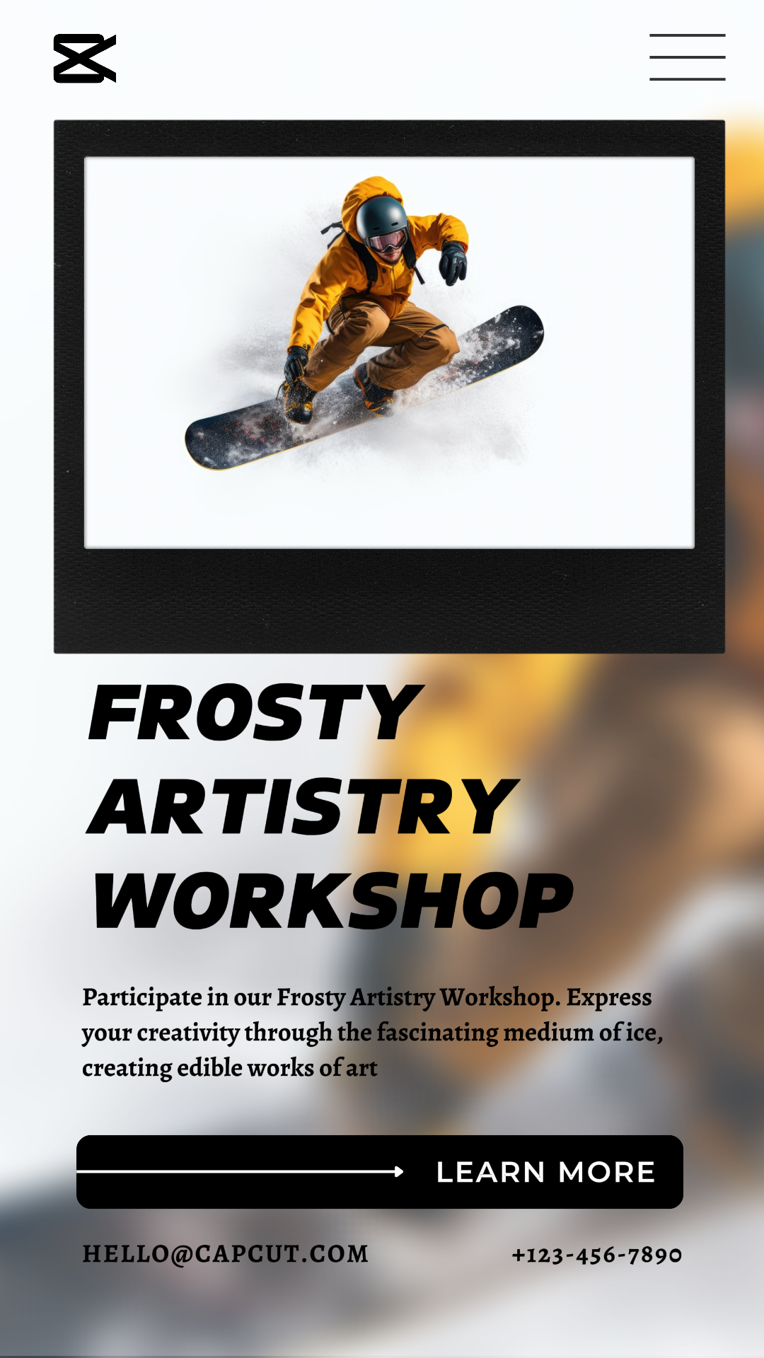 capcut template cover