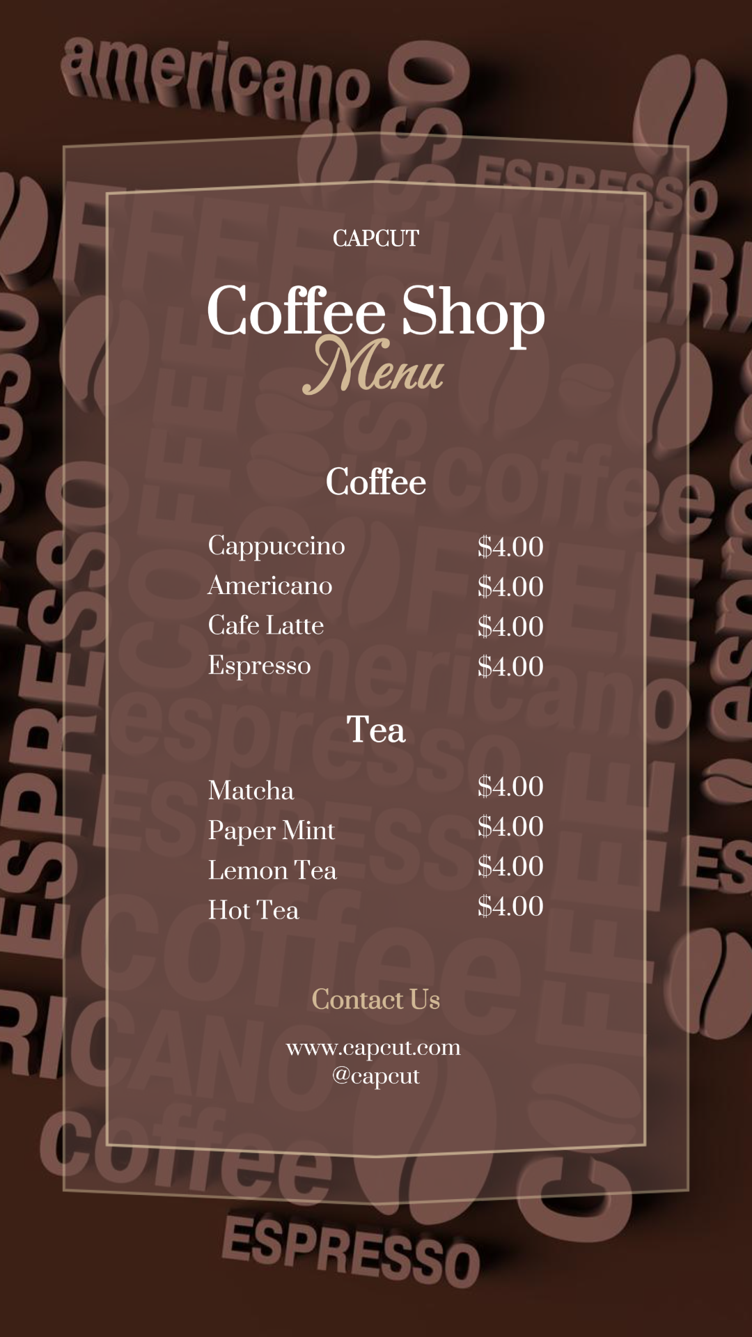 capcut template cover