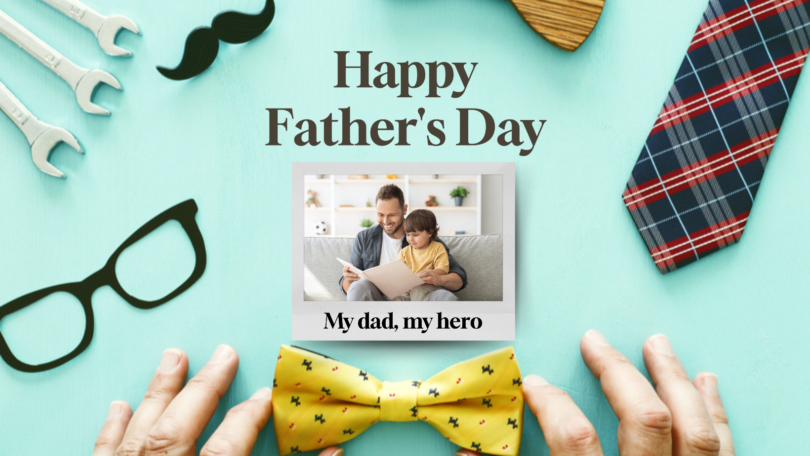 Poster Kreatif Hari Ayah Iklan Facebook