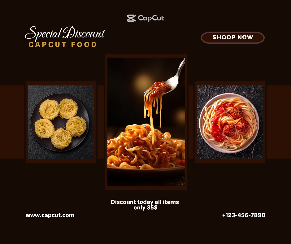 special discount food facebook post