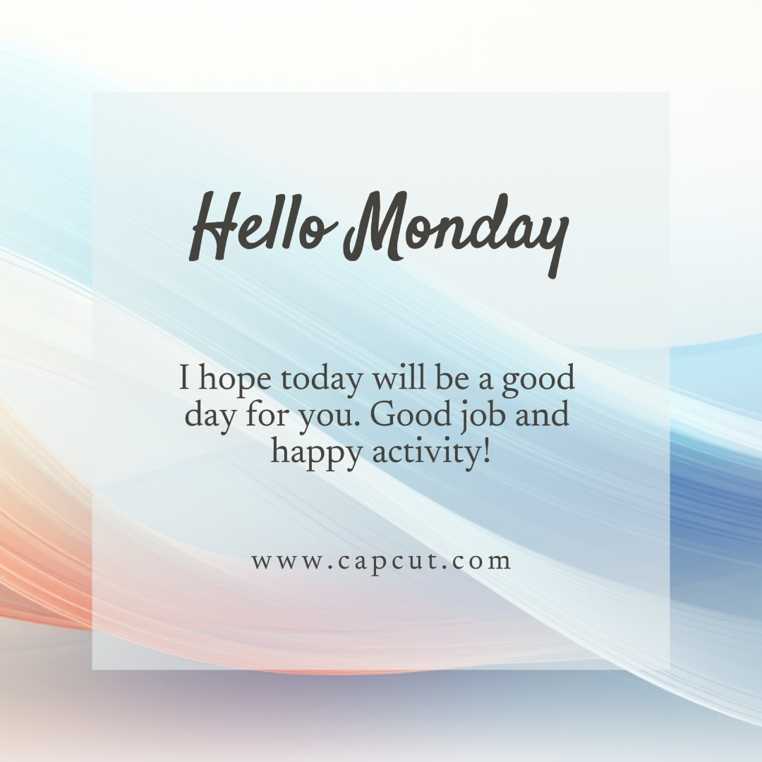 Indústria Geral Saudações Diárias Instagram Post