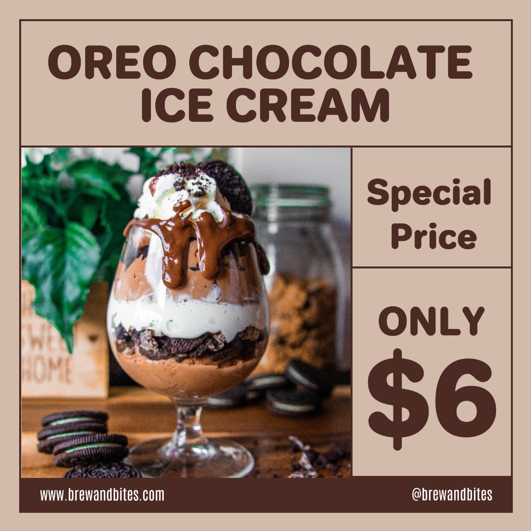 Chocolate IceCream Special Price Instagram Post
