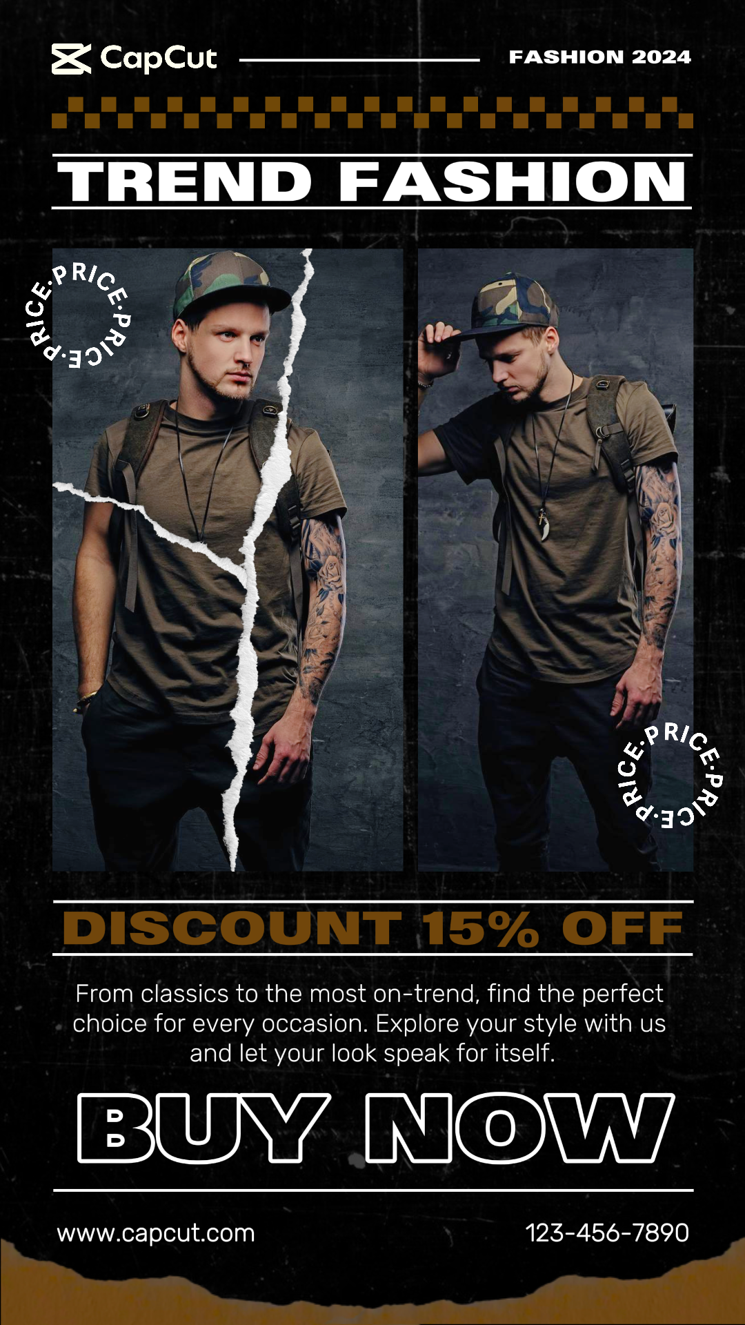 capcut template cover