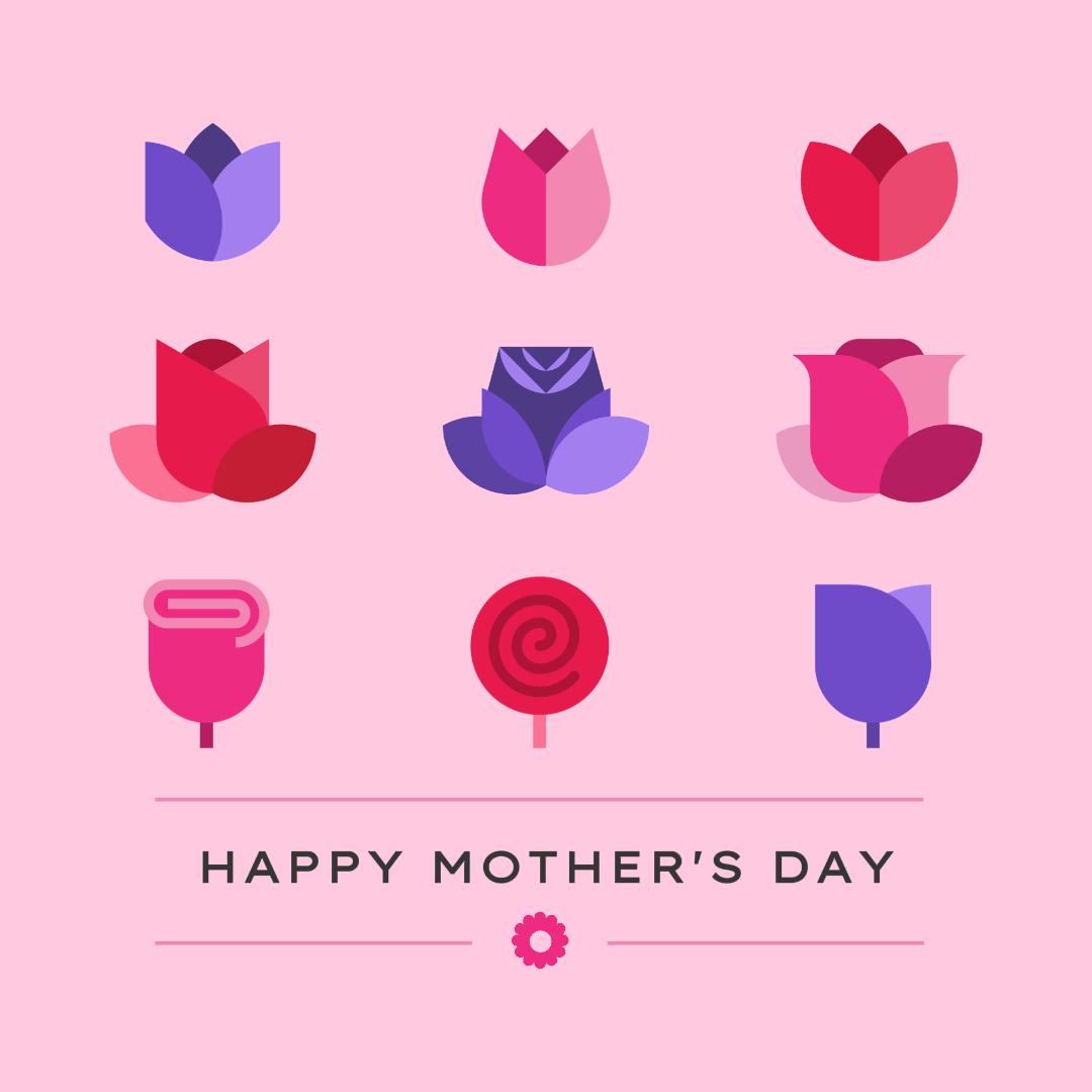 Mothers Day Creative Poster IG Post Flowers