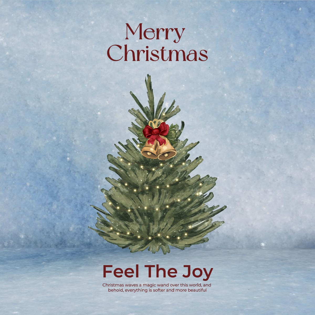 Joyeux Noël Salutations LinkedIn Post