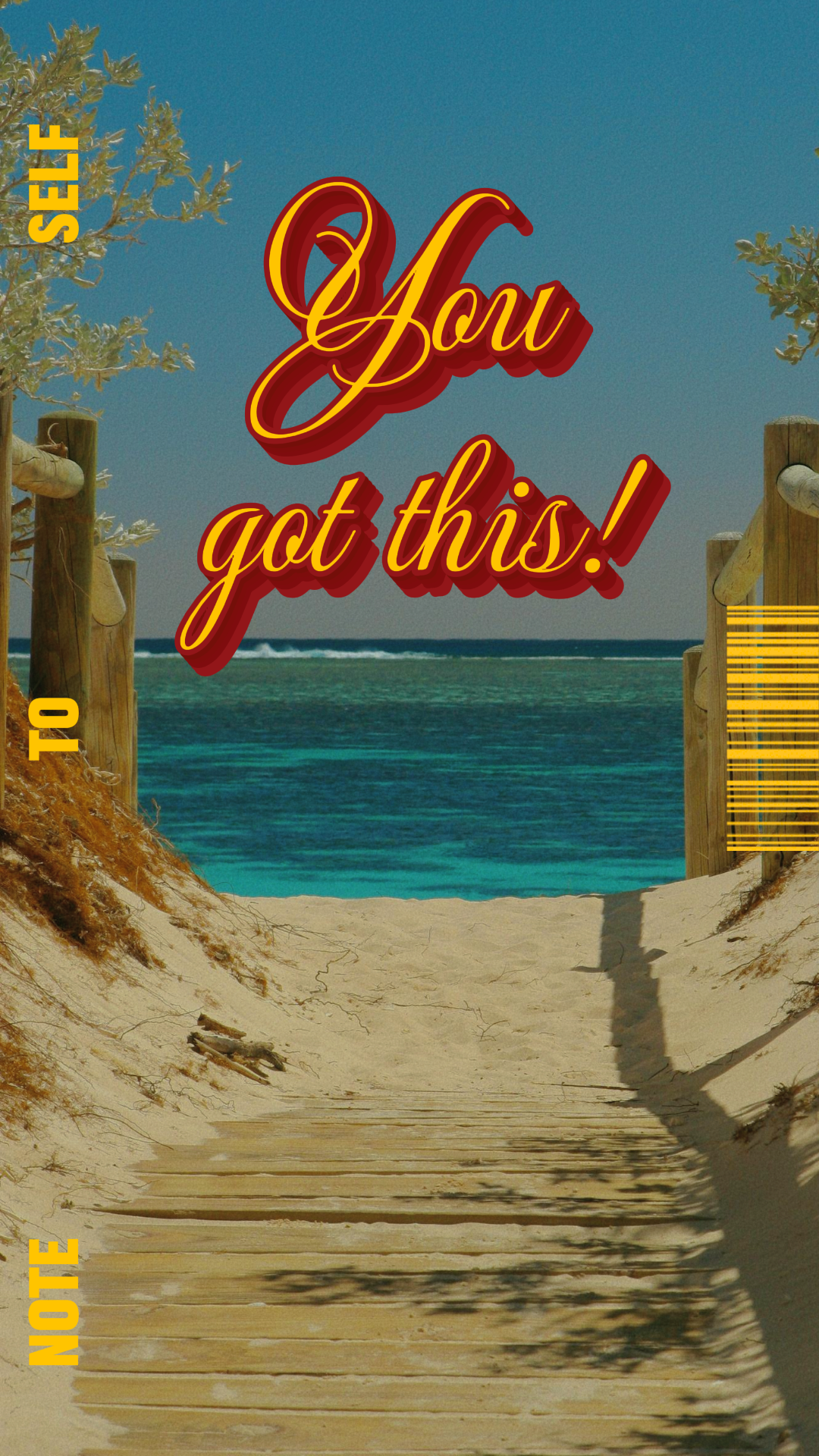 Wallpaper 9:16 Note to Self