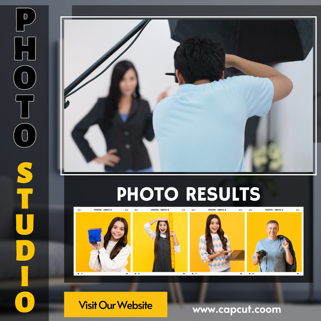 Cartel de marketing de servicio de vida Instagram Post Photo Studio