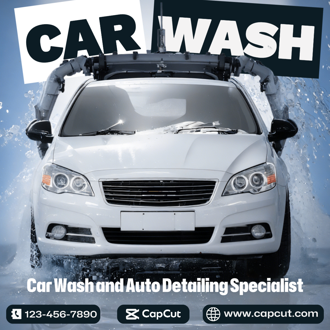 Autos Autowäsche Instagram Post Autowaschanlage Service