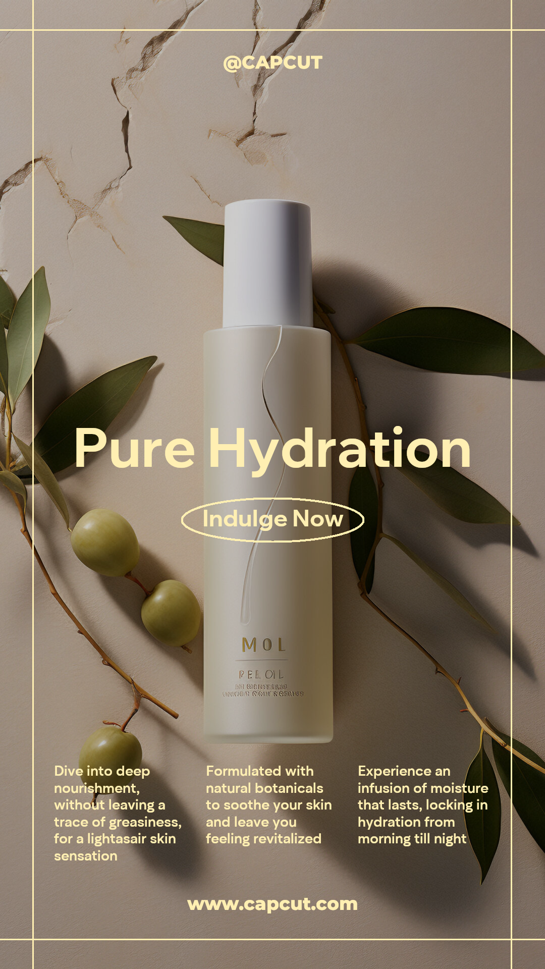 Beauty & Personal care Product display Detail Presentation