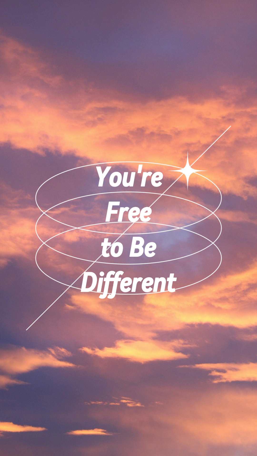 Wallpaper Creative Poster Cloud Instagram Story Minimalist