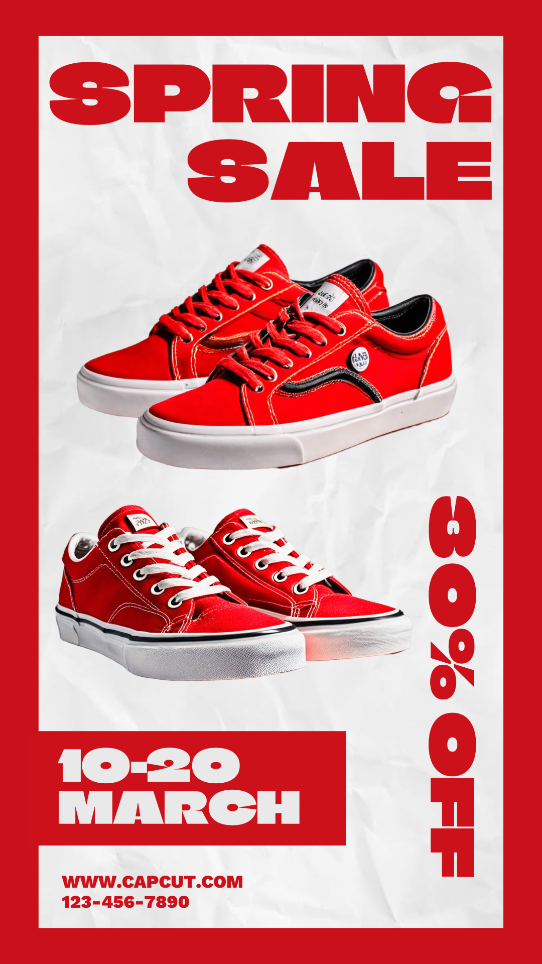 Beliebteste Sneakers Sale Template