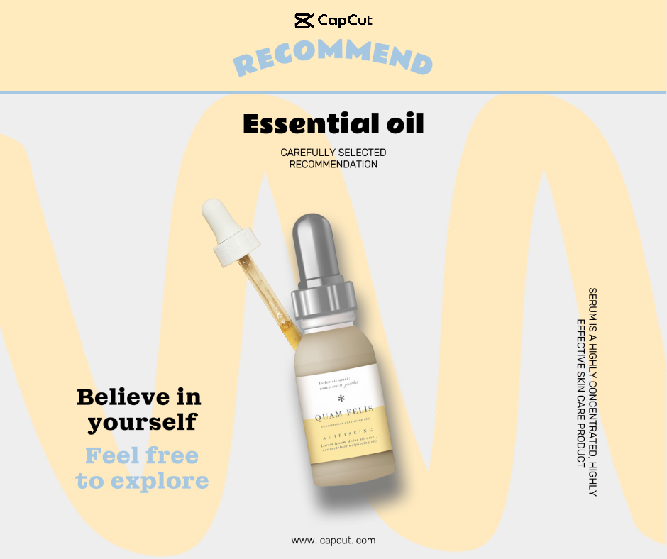 Belleza y cuidado personal Aceite esencial Exhibición de productos