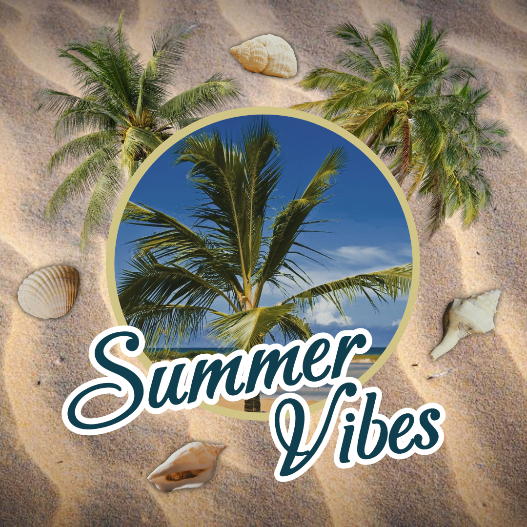 Venta De Verano Cartel De Marketing Postingan Instagram Summer Vibes Beach