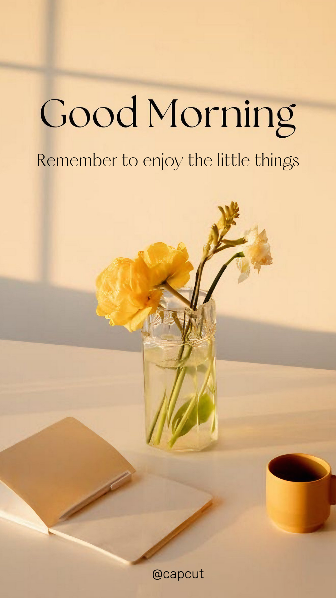 Tiktok Thumbnail Guten Morgen täglich Vlog Tiktok Morgen