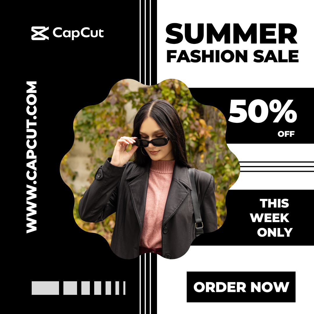 Clothing & Shoes Summer Fashion Sale Promotion Instagram Post