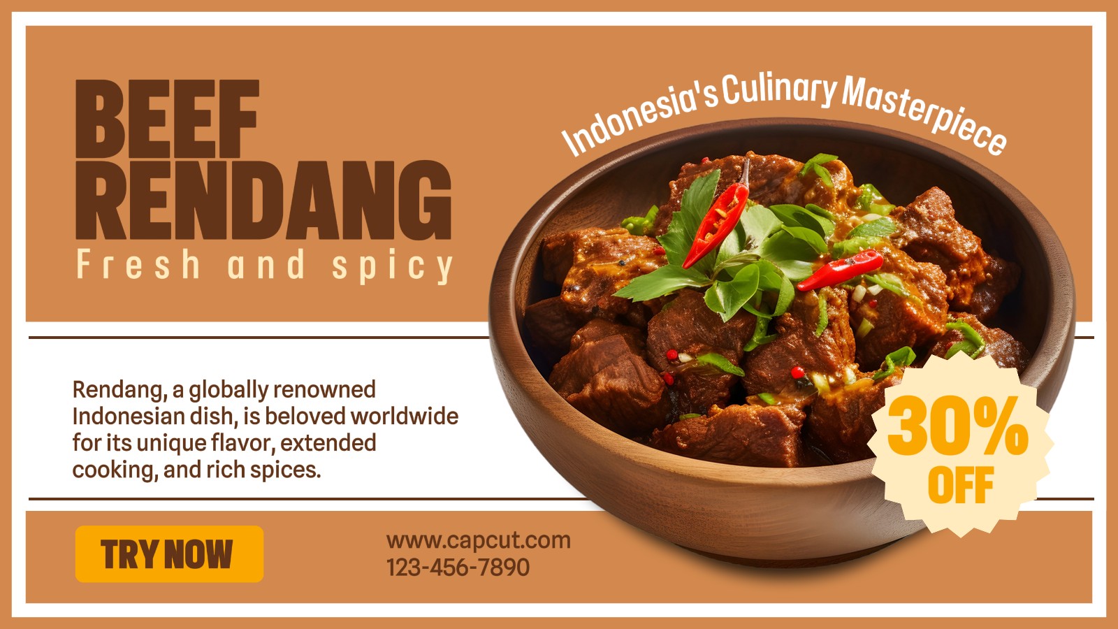 food promotion twitter post