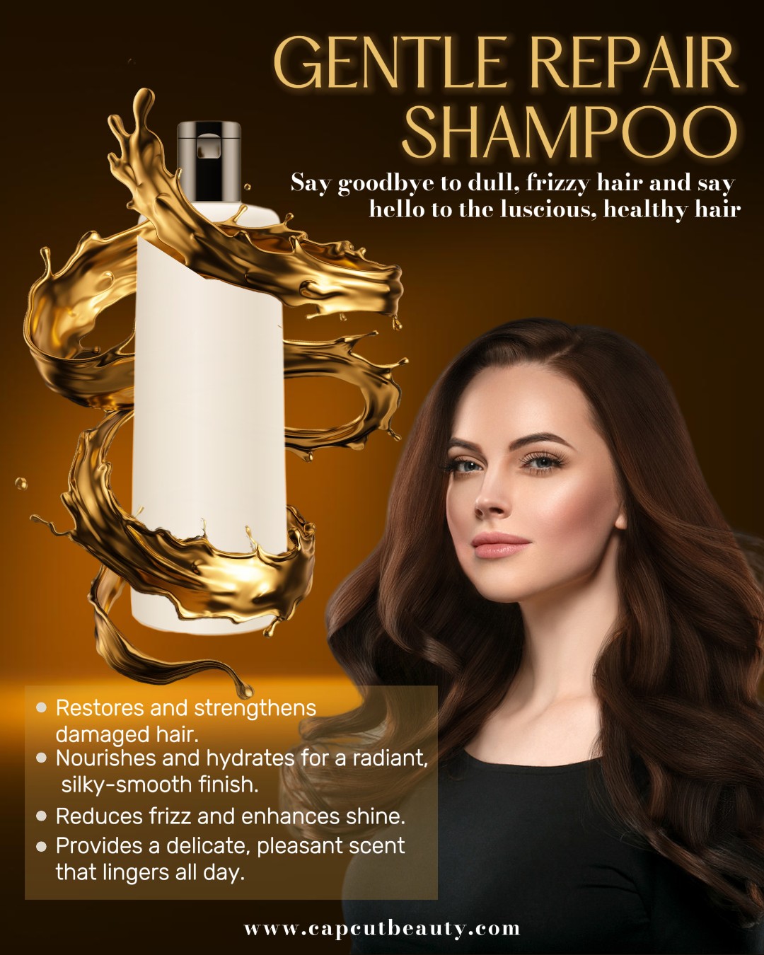 Tampilan Produk Sampo Perawatan Pribadi Posting Instagram