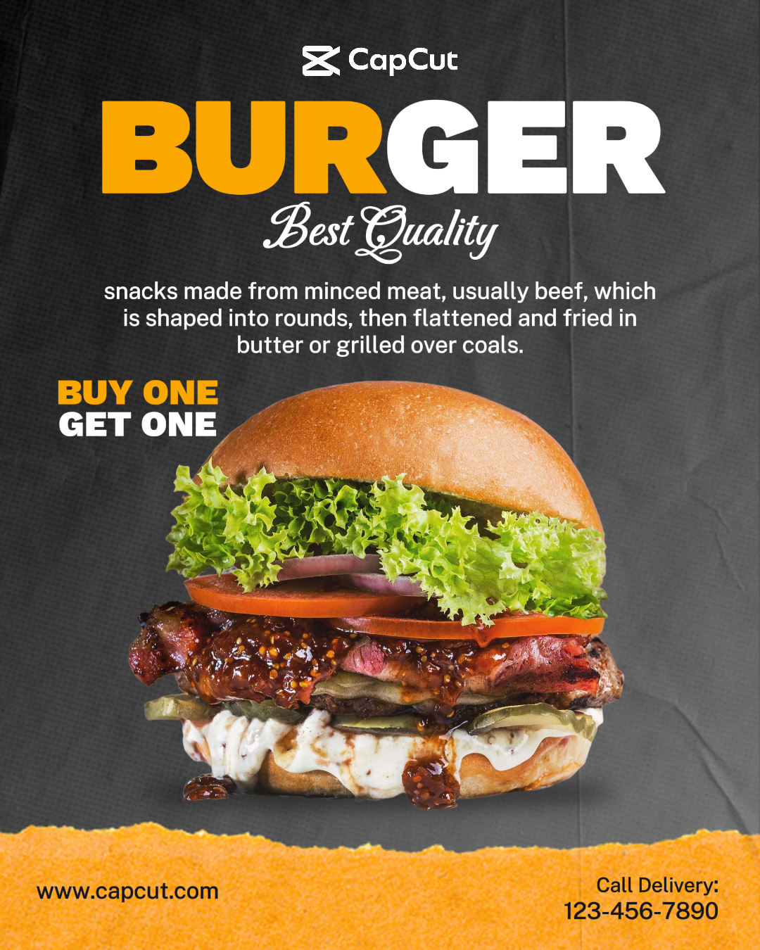 Food Burger Quality Instagram Post 12