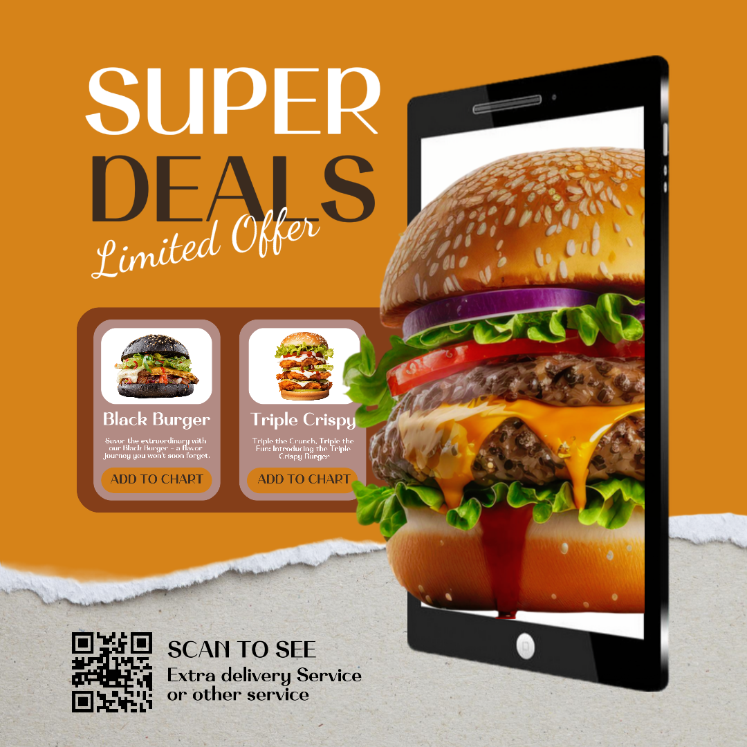 Alimentation Instagram Post Super Deals