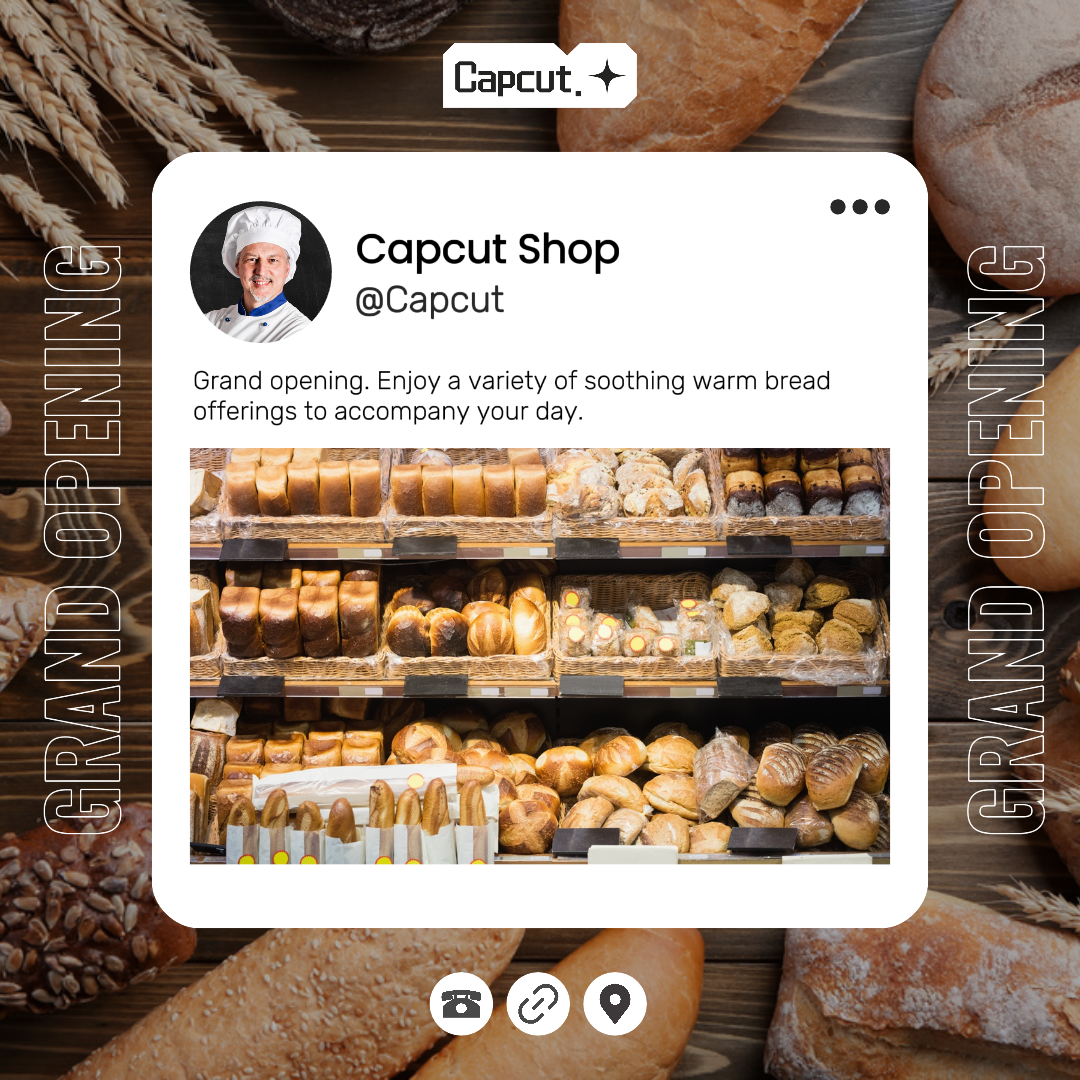 Pos Instagram Toko Makanan Pembukaan Besar