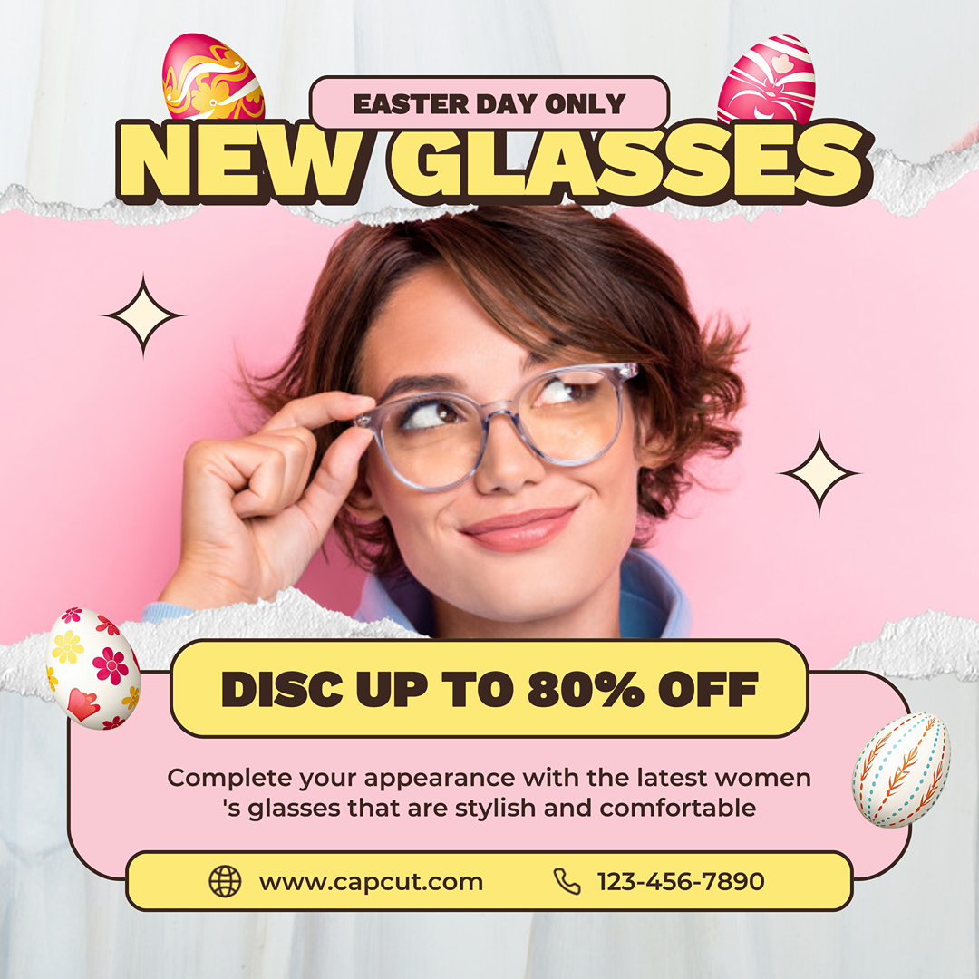Easter Day E-Commerce Brand Callout New glasses