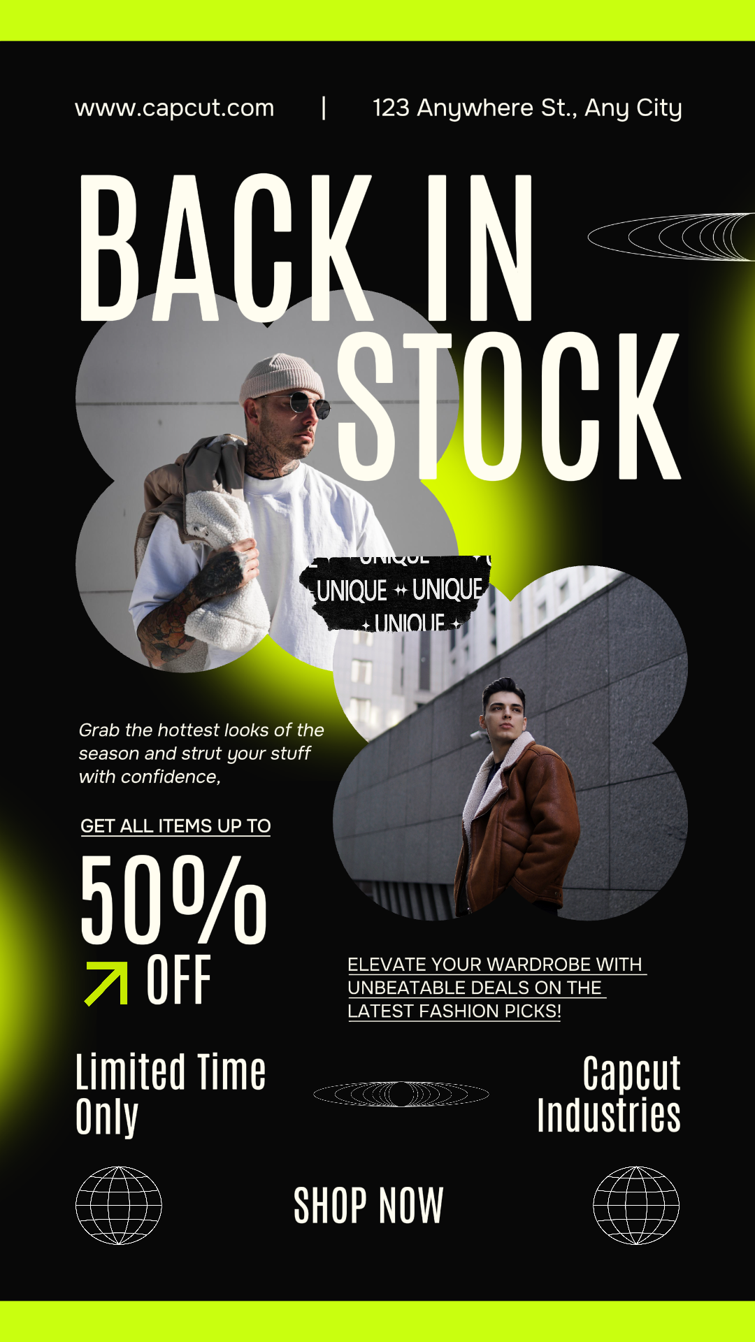 capcut template cover