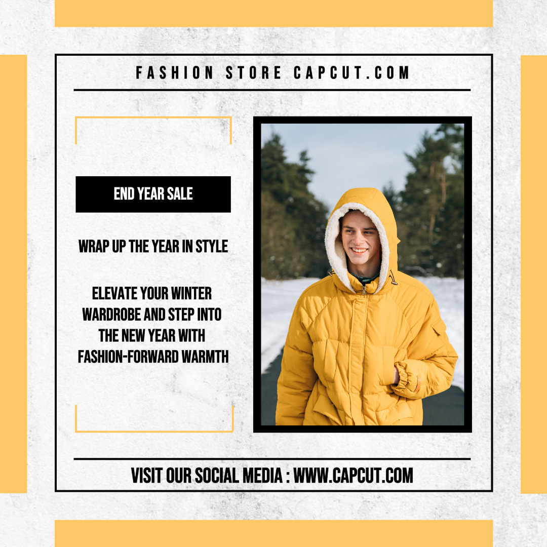 Fashion Display End Year Sale Instagram Post