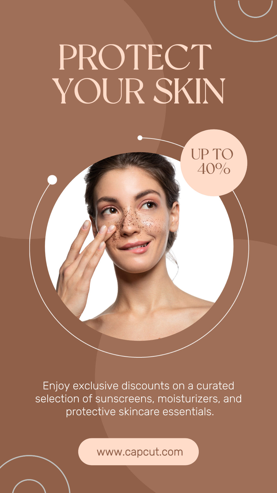 Beuaty Protégez votre peau Vente Instagram Story