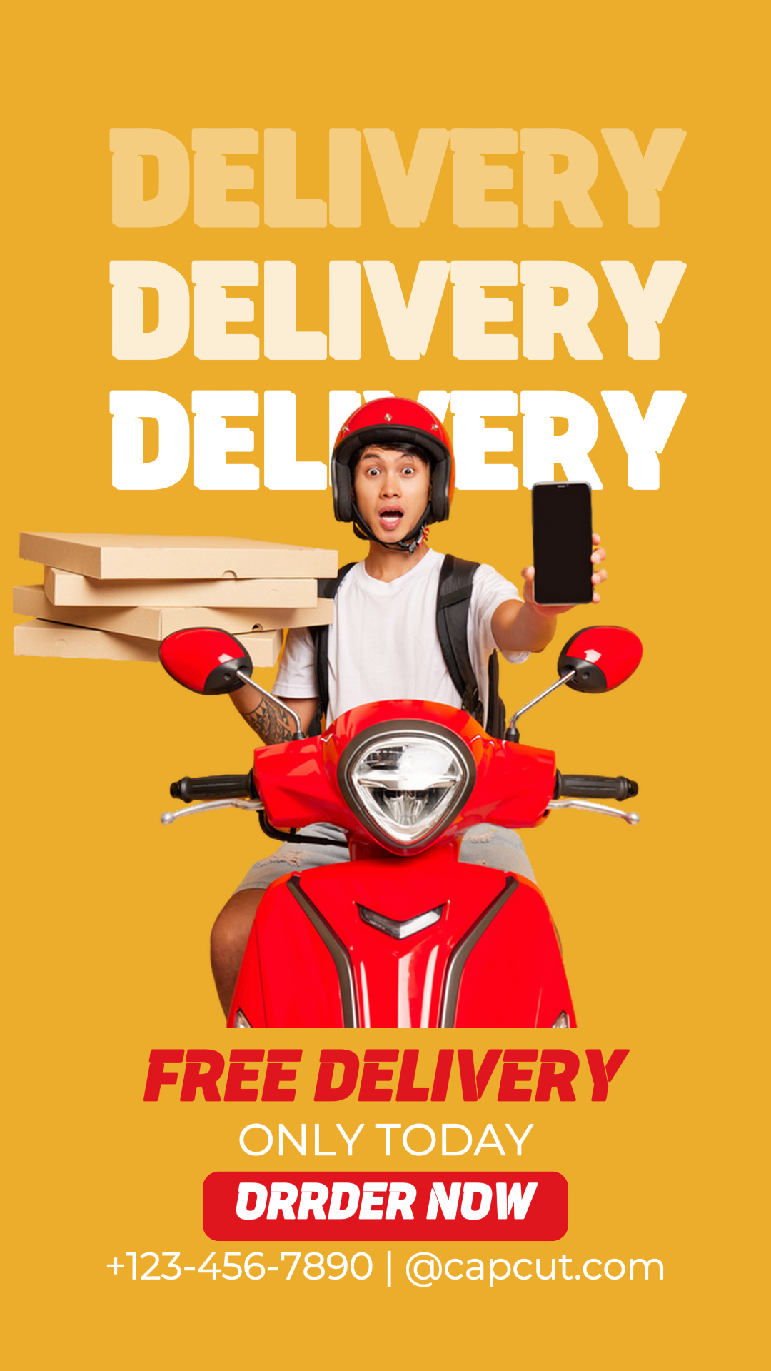 Promotion du service de livraison de l'industrie générale Instagram Story