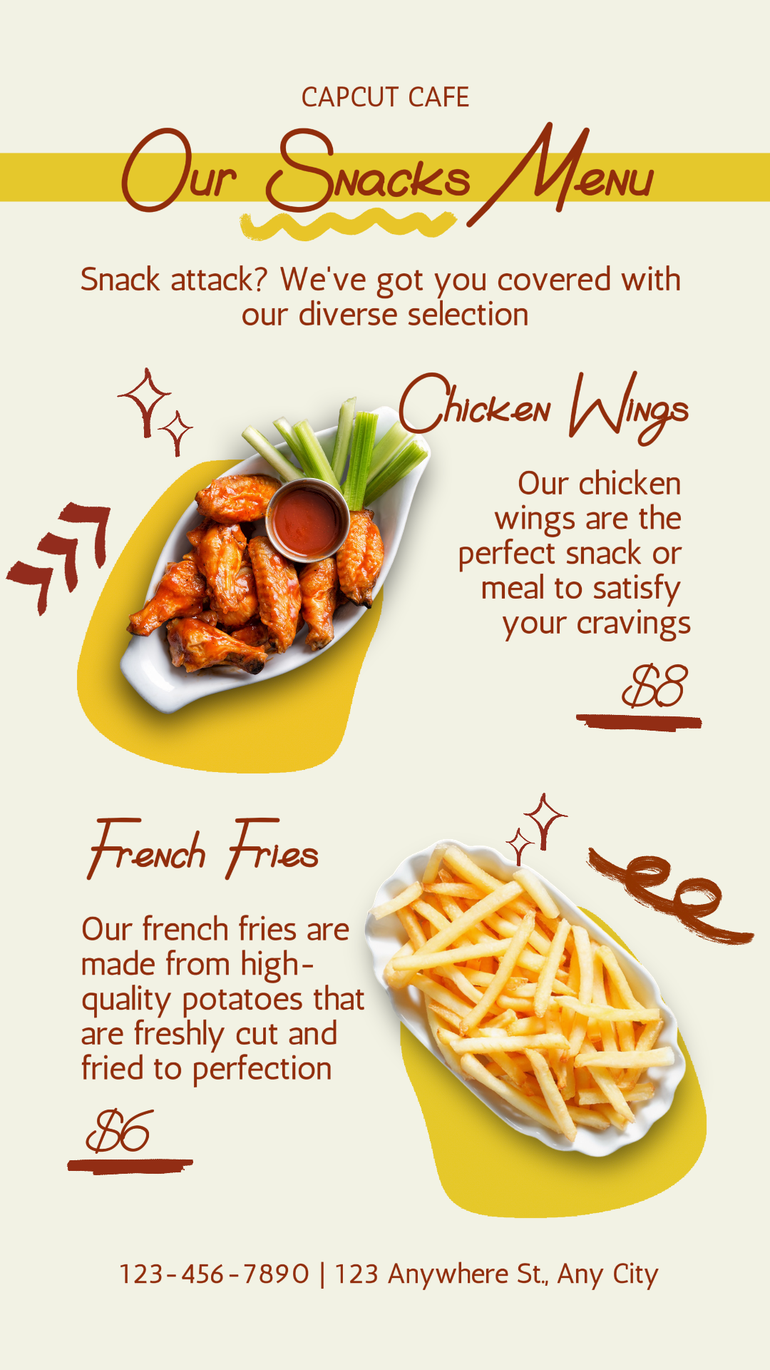 Menu Makanan Ringan Cerita Instagram