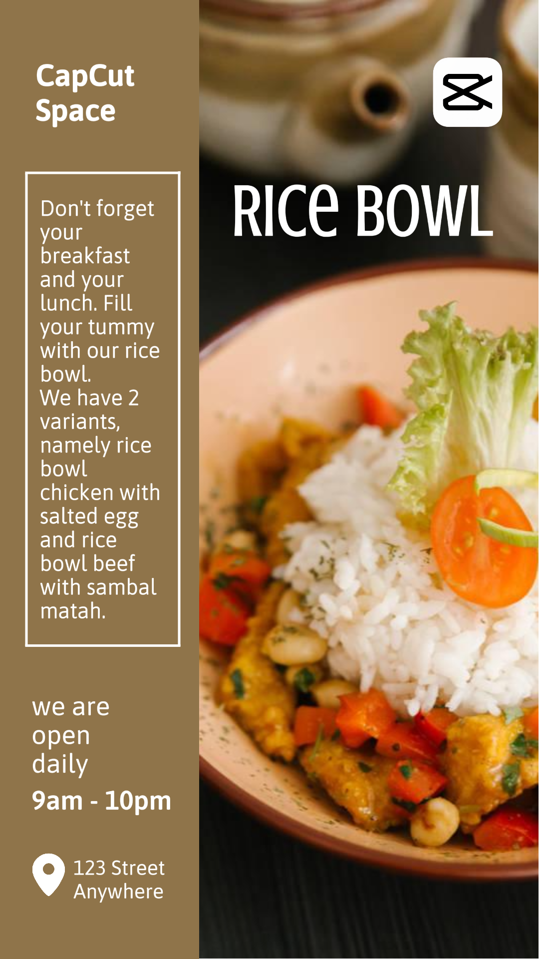 capcut template cover