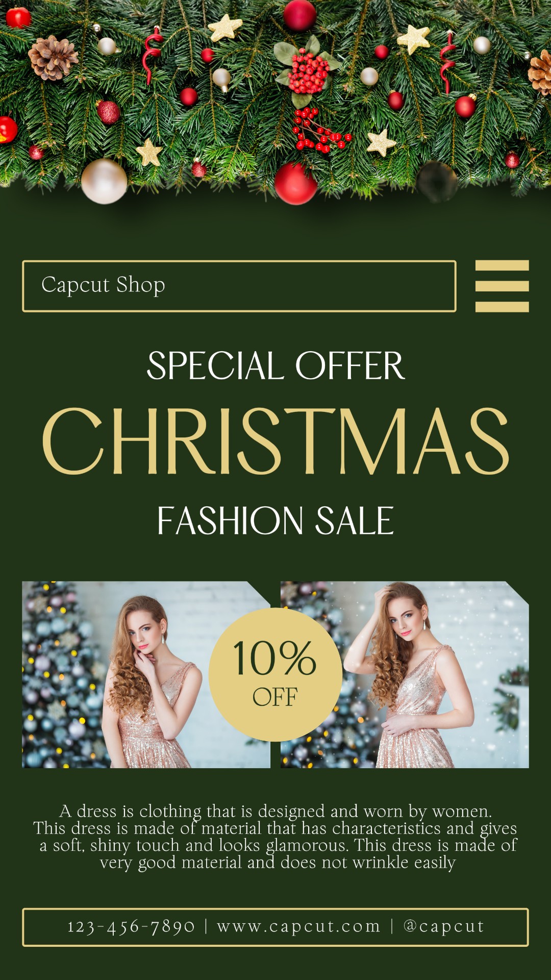 capcut template cover