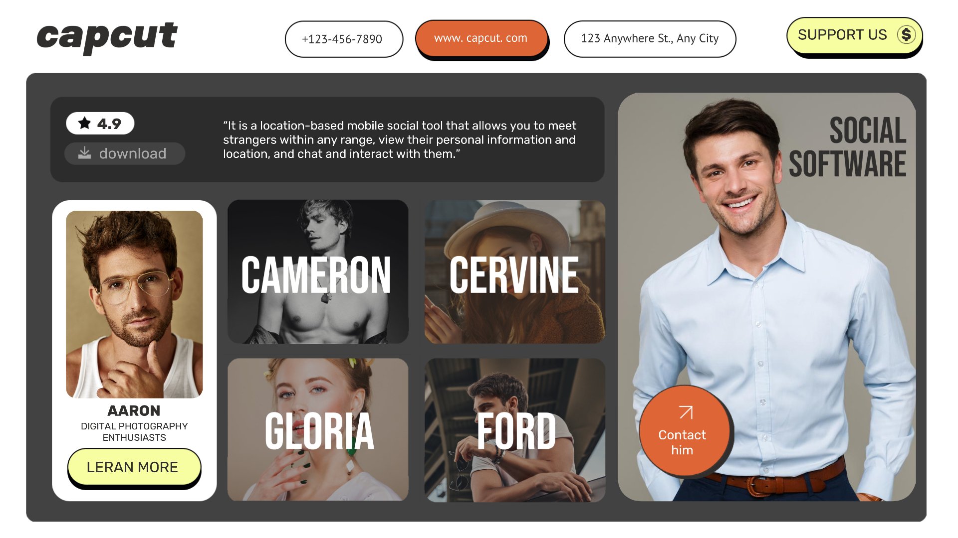 capcut template cover