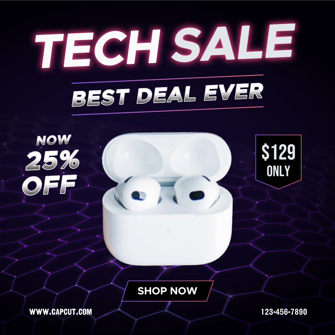 Tech Sale - IG Post Template